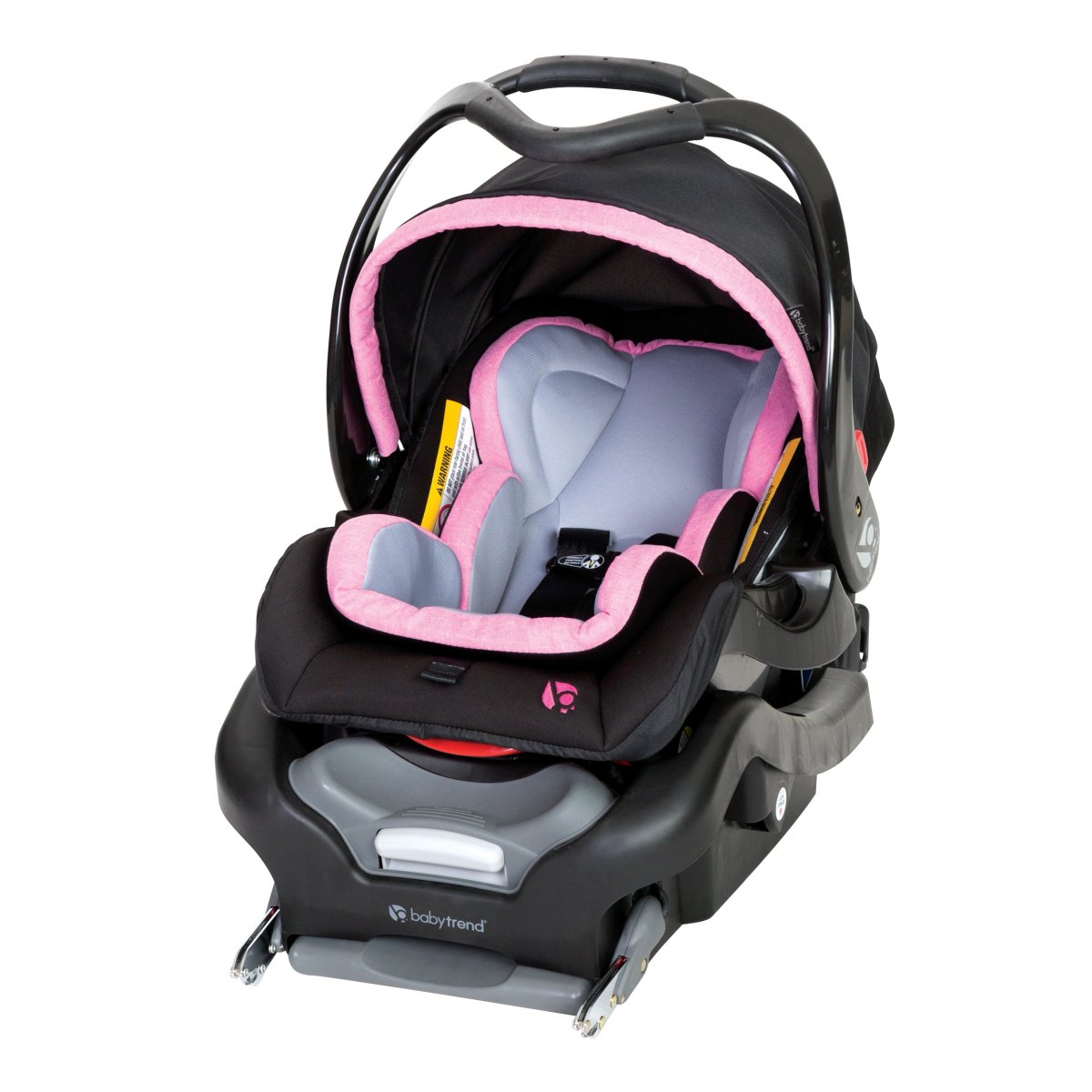 Baby Trend Secure-Lift infant car seat in Madrid Pink front view