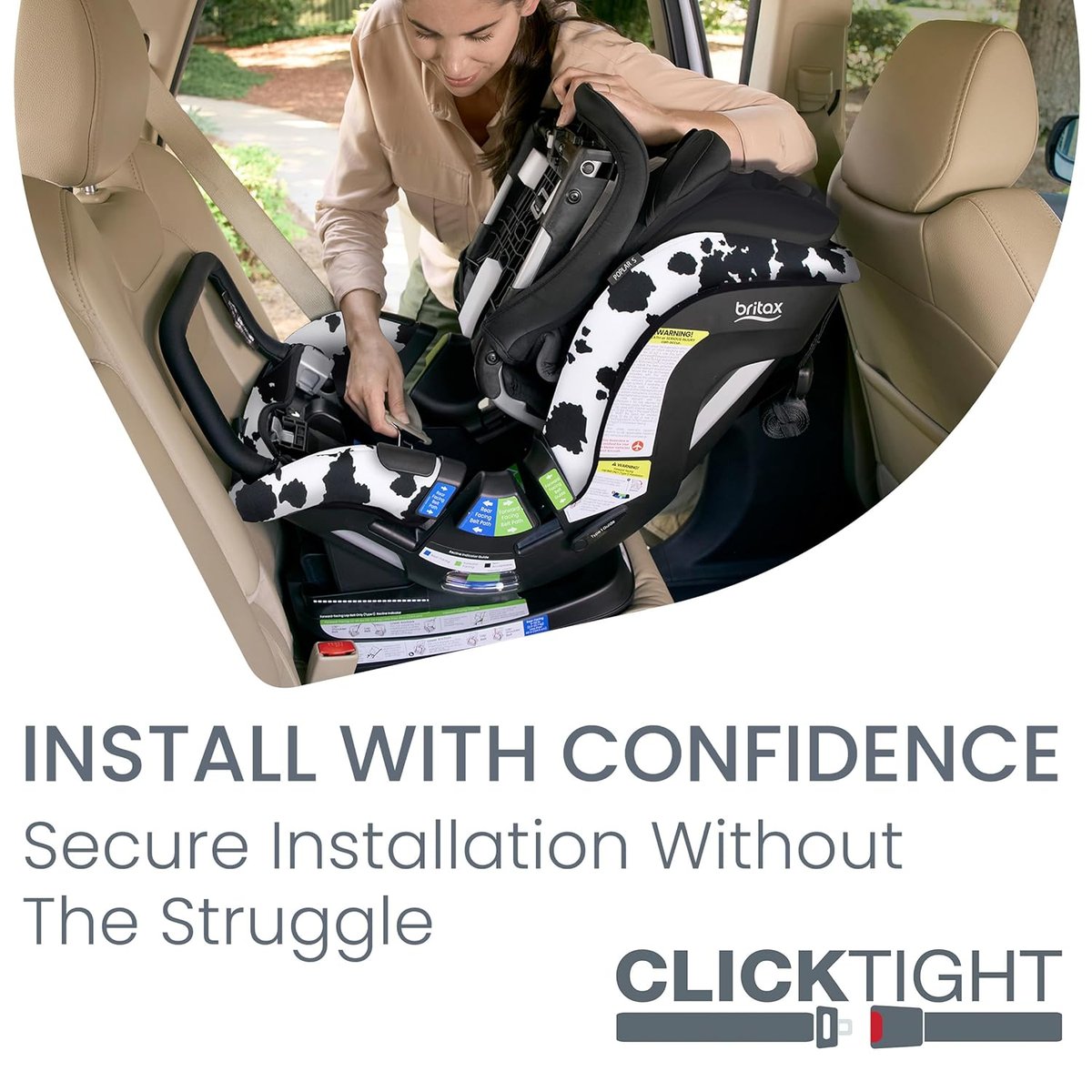 Britax Poplar S slim convertible car seat