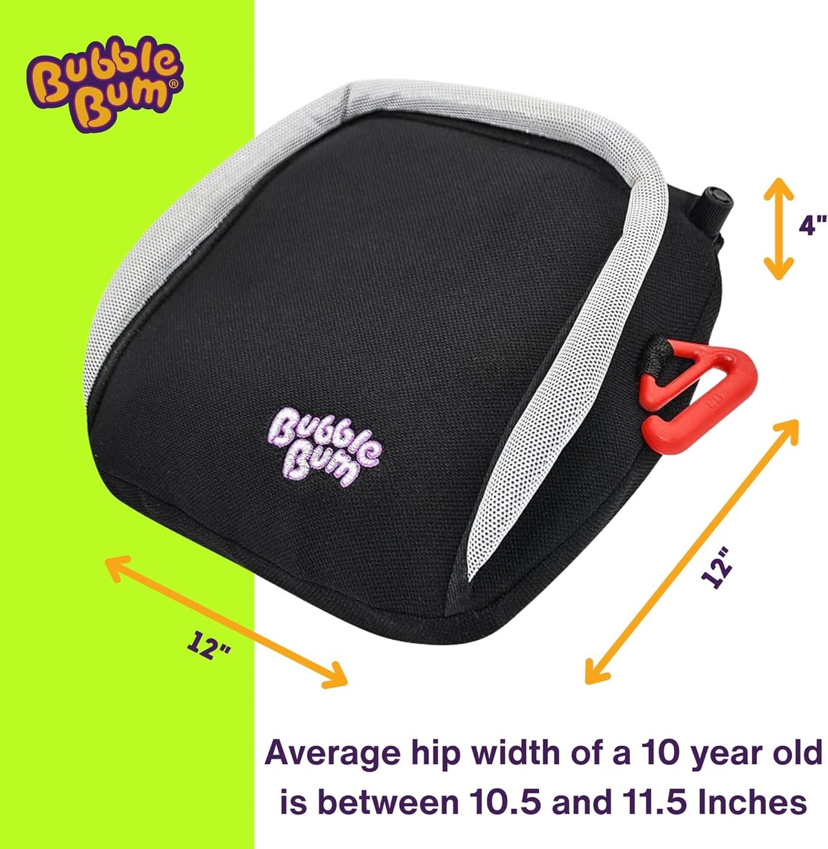 BubbleBum inflatable travel booster