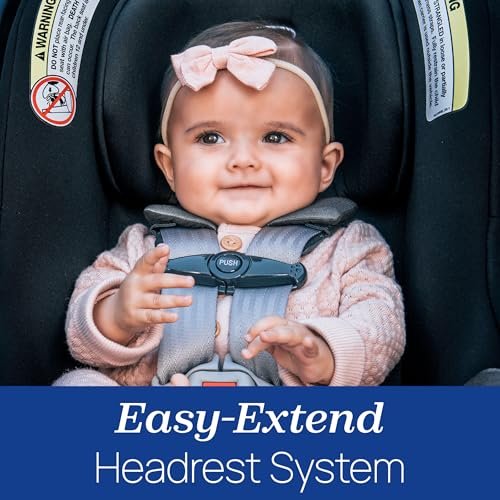 Chicco KeyFit Max ClearTex infant car seat with anti-rebound bar and ClearTex fabrics