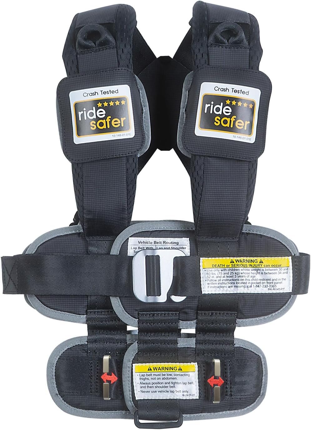 Ride Safer travel vest for boosters