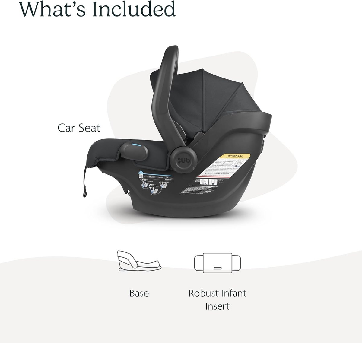 UPPAbaby Mesa V2 infant car seat in Jake black